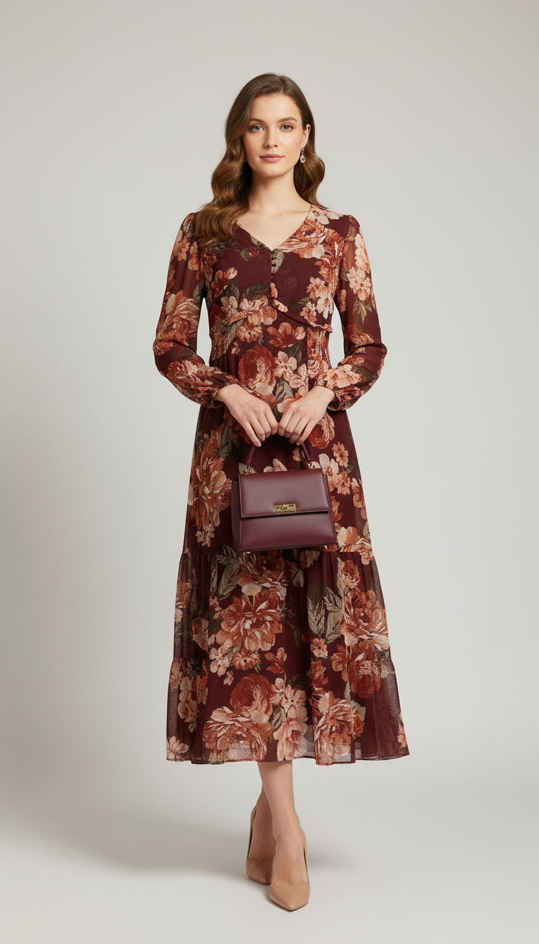 VESTIDO KATE AND LILY 19763VTU004298RSR18