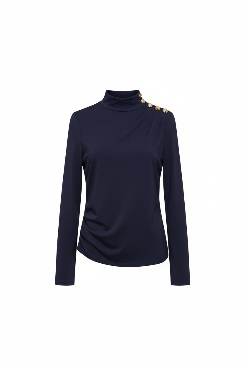 BLUSA BLUE LOVE FOREVER MFK8439305-BLUEB11