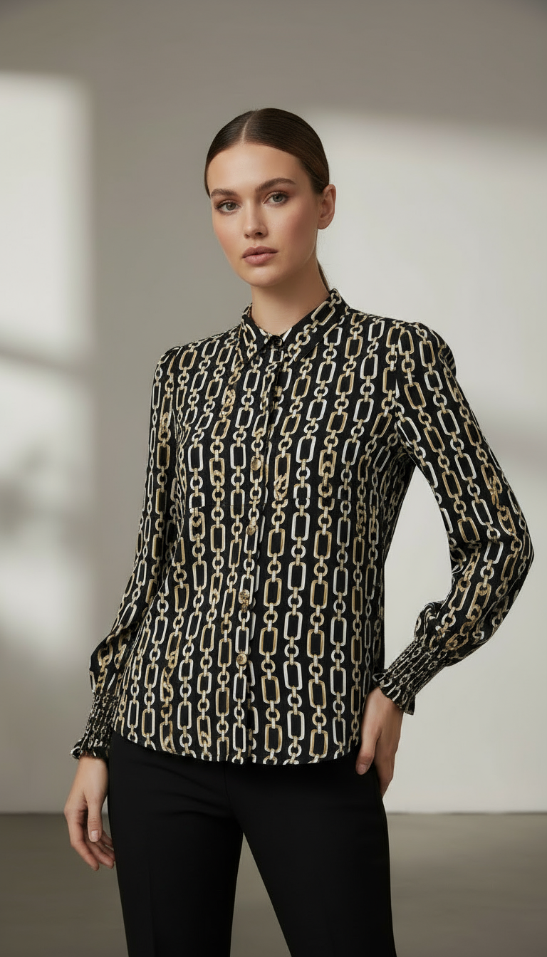 BLUSA COMO BLACK Q2U088PBCB13