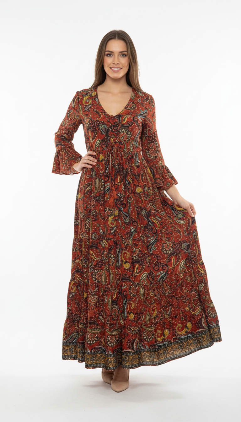 VESTIDO BOEMO R4202R20