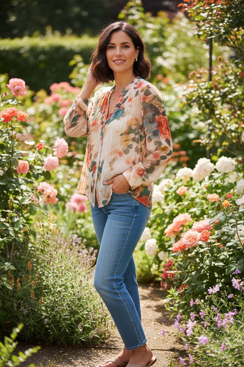 BLUSA FIGUEROA & FLOWER COR95N23B16